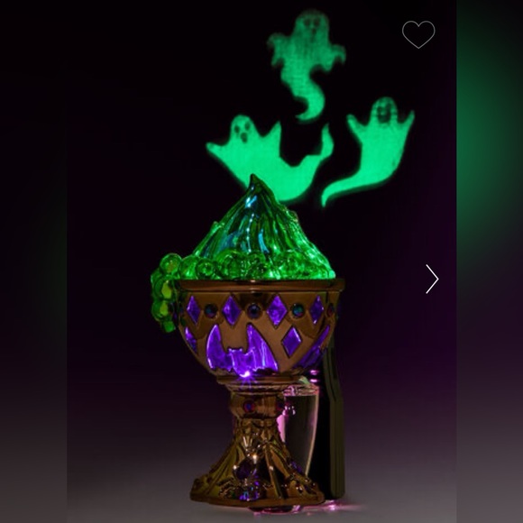 BATH AND BODY WORKS GHOSTLY GOBLET PROJECTOR NIGHTLIGHT WALLFLOWER PLUG - Picture 3 of 12